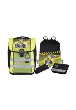 McNeill® ERGO Primero Schulranzen-Set 4tlg. Bulldozer