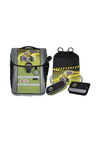 McNeill® Ergo McAir Schulranzen-Set 4tlg. Bulldozer 3 McNeill® Ergo McAir Schulranzen-Set 4tlg. Bulldozer
