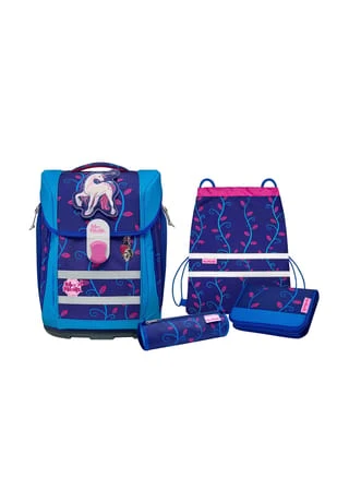 McNeill® McLight 2 Schulranzen-Set 6tlg. Blau/ Horse 3 McNeill® McLight 2 Schulranzen-Set 6tlg. Blau/ Horse