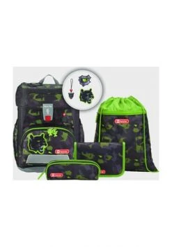 Step By Step® Schulranzenset Cloud Black Cat, Für Jungen Und Mädchen Black Cat