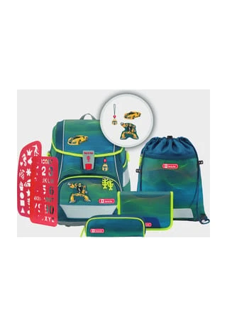 Step By Step® Ranzenset 2IN1 PLUSPower Robot, 6-tlg Grün, Blau 3 Step By Step® Ranzenset 2IN1 PLUSPower Robot, 6-tlg Grün, Blau