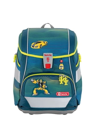 Step By Step® Ranzenset 2IN1 PLUSPower Robot, 6-tlg Grün, Blau 4 Step By Step® Ranzenset 2IN1 PLUSPower Robot, 6-tlg Grün, Blau – Bild 2