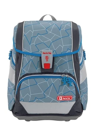Step By Step® Ranzenset "Angry Shark", 6-teilig, 19 L Blau/ Grau 3 Step By Step® Ranzenset "Angry Shark", 6-teilig, 19 L Blau/ Grau