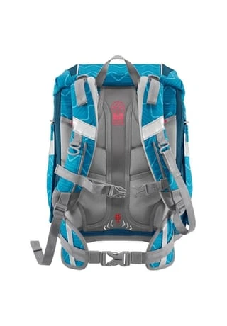 Step By Step® Ranzenset "Angry Shark", 6-teilig, 19 L Blau/ Grau 6 Step By Step® Ranzenset "Angry Shark", 6-teilig, 19 L Blau/ Grau – Bild 4