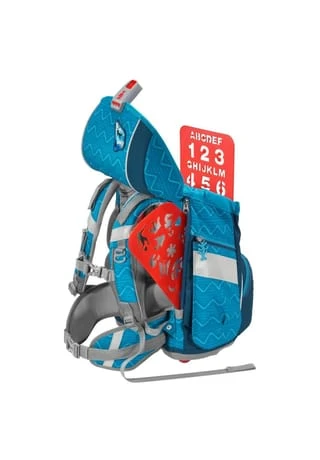 Step By Step® Ranzenset "Angry Shark", 6-teilig, 19 L Blau/ Grau 8 Step By Step® Ranzenset "Angry Shark", 6-teilig, 19 L Blau/ Grau – Bild 6