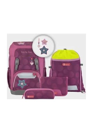 Step By Step® SchulrucksackSetGIANT"Glamour Staar"5tlg Lila 11 Step By Step® SchulrucksackSetGIANT"Glamour Staar"5tlg Lila – Bild 9