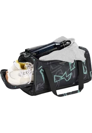 Coocazoo Sporttasche "Reflective Graffi", Länge 42 Cm, Volumen 20 L, Für Kinder Navy 4 Coocazoo Sporttasche "Reflective Graffi", Länge 42 Cm, Volumen 20 L, Für Kinder Navy – Bild 2