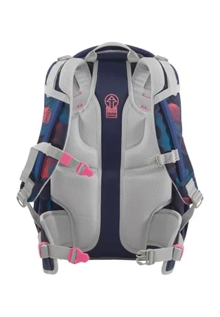 Coocazoo Schulrucksack "Cloudy Peach", Rückenpolster, Emblem, Muster-Mix, Für Mädchen BLAUGRÜN 4 Coocazoo Schulrucksack "Cloudy Peach", Rückenpolster, Emblem, Muster-Mix, Für Mädchen BLAUGRÜN – Bild 2