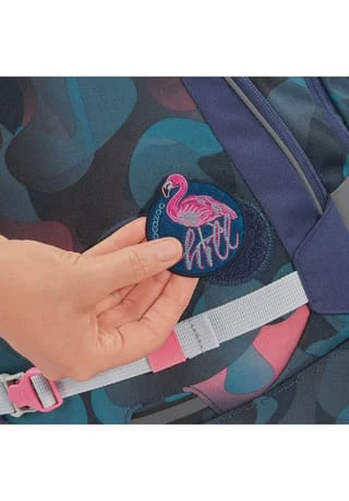 Coocazoo Schulrucksack "Cloudy Peach", Rückenpolster, Emblem, Muster-Mix, Für Mädchen BLAUGRÜN 7 Coocazoo Schulrucksack "Cloudy Peach", Rückenpolster, Emblem, Muster-Mix, Für Mädchen BLAUGRÜN – Bild 5