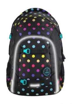 Coocazoo Rucksack "Joker", Punkte, Reflektoren, 25 L MAGIC POLKA -Spielzeug für Kinder Verkäufe unnamed file 681