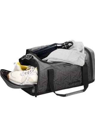 Coocazoo Sporttasche "Black Carbon", Länge 42 Cm, Volumen 20 L, Für Kinder Schwarz 4 Coocazoo Sporttasche "Black Carbon", Länge 42 Cm, Volumen 20 L, Für Kinder Schwarz – Bild 2