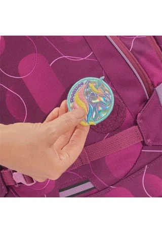 Coocazoo Rucksack "Berry Bubbles" Pink/violett 9 Coocazoo Rucksack "Berry Bubbles" Pink/violett – Bild 7