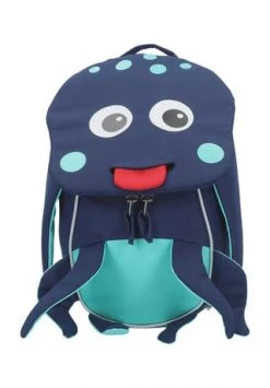Affenzahn Rucksack "Octopus Oliver", Reflektierend, 4 L Dunkelblau