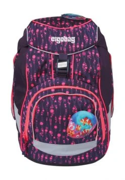 Ergobag Schulrucksack-Set Pack "Bärmuda Viereck", 6-teilig Neonpink/ Lila -Spielzeug für Kinder Verkäufe unnamed file 889