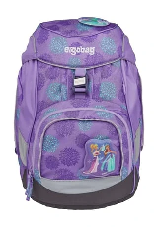 Ergobag Schulranzen Set "SchlittenzauBär", 20 Liter, 6-teilig Flieder 4 Ergobag Schulranzen Set "SchlittenzauBär", 20 Liter, 6-teilig Flieder – Bild 2