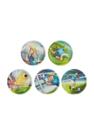 Ergobag Klettie-Set "Fußballstürmer", 7 Cm, 5-teilig, Für Jungen Mehrfarbig 3 Ergobag Klettie-Set "Fußballstürmer", 7 Cm, 5-teilig, Für Jungen Mehrfarbig