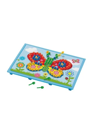 SES CREATIVE® Mosaikbrett Mit Karten MEHRFARBIG 4 SES CREATIVE® Mosaikbrett Mit Karten MEHRFARBIG – Bild 2